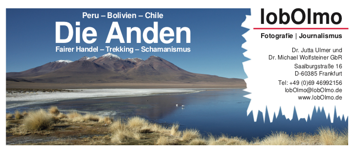 Peru – Bolivien – Chile – DIE ANDEN